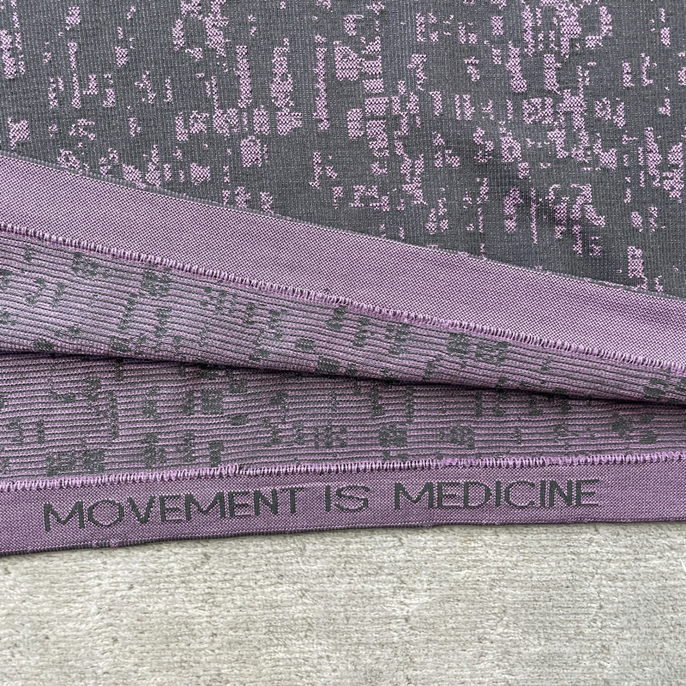 Lululemon Metal Vent Tech Shirt Mens XL Short Sleeve Purple Gray Glitch Ombre - Picture 4 of 10